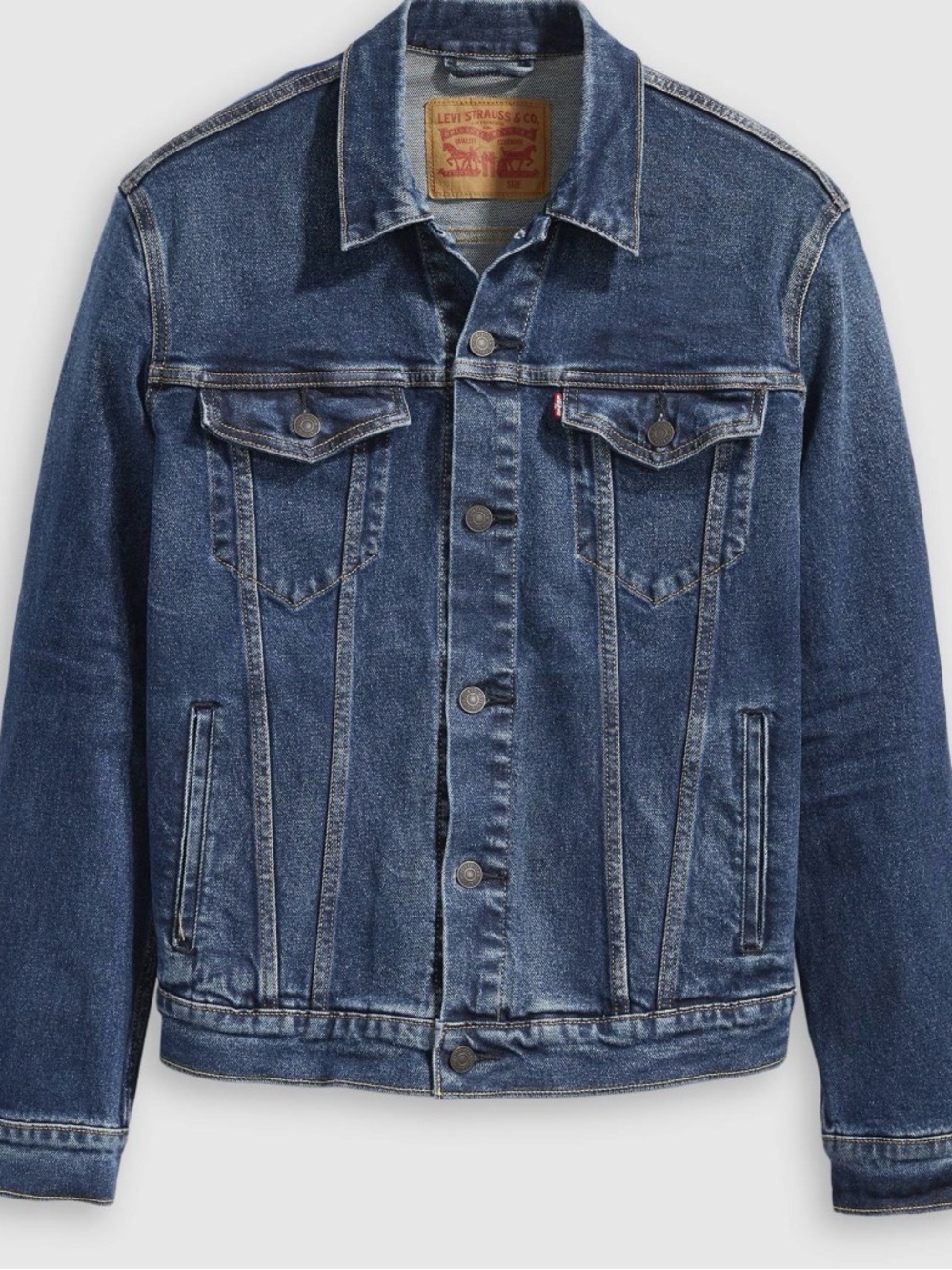 Levi's Blue Denim Jacket with Chest Pockets
